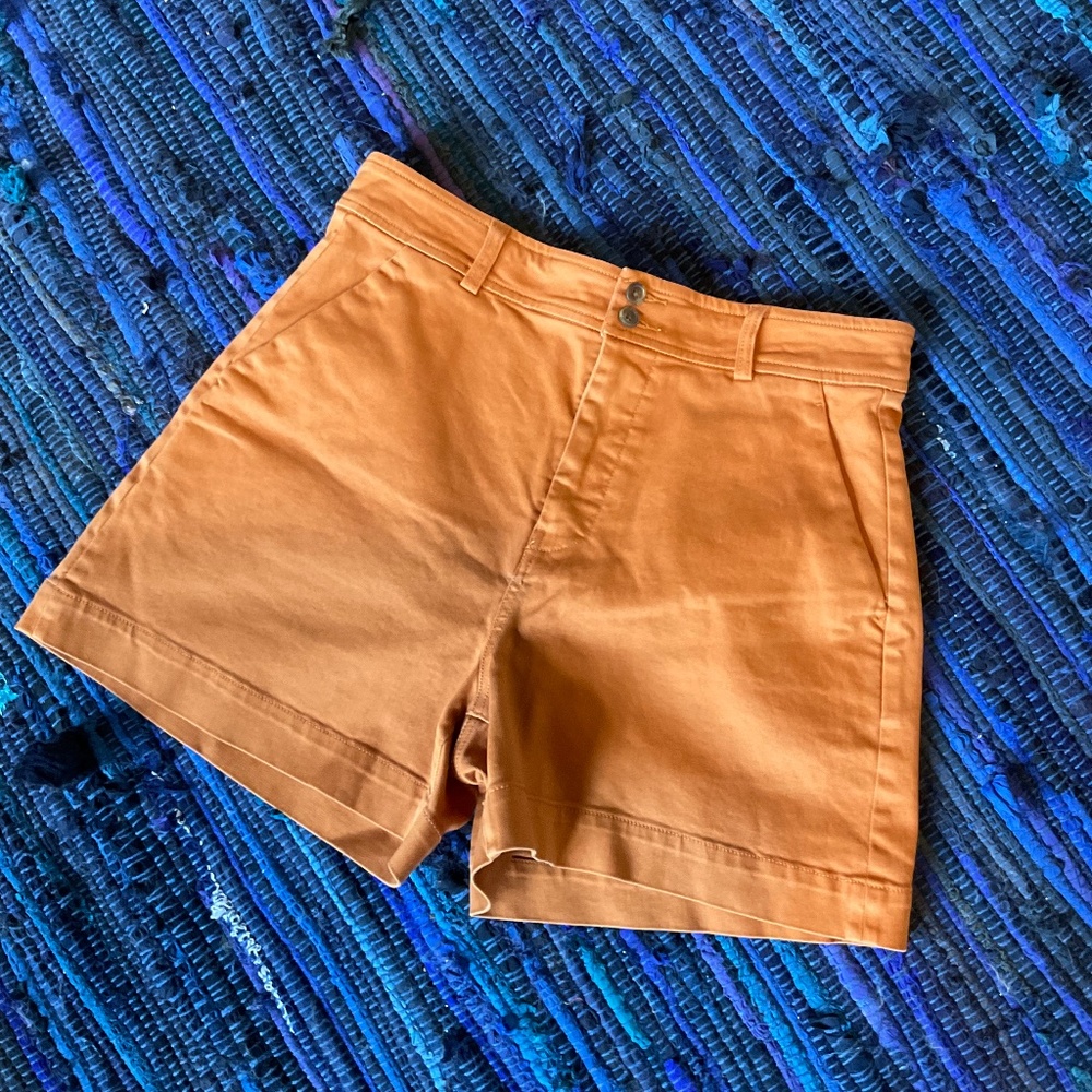 NWOT Everlane Way-High Twill Shorts sz12